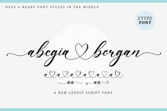 Abegia Borgan: The Script Font for Romantic Branding