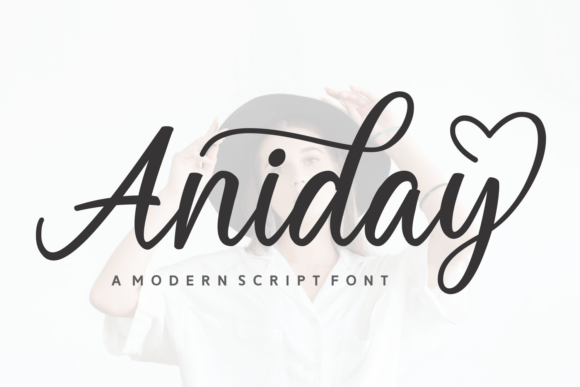 Aniday: The Script Font That Feels Like a Handwritten Note