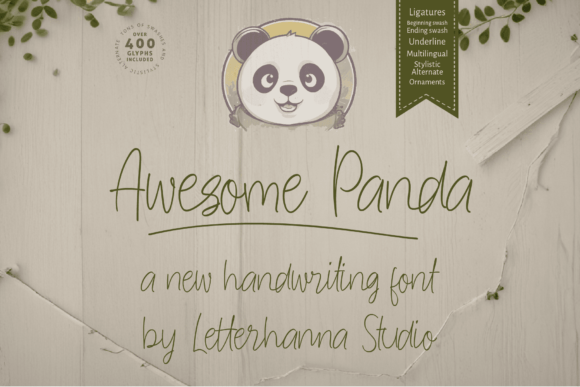 Awesome Panda: Your Go-To Playful Handwritten Font