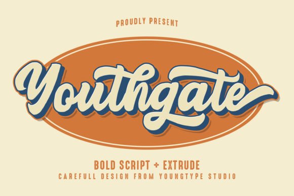Discover Youthgate: A Curvy Script Font with Character