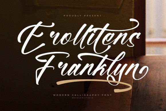 Erollitens Franklyn: The Stylish Script Font for Elevated Design