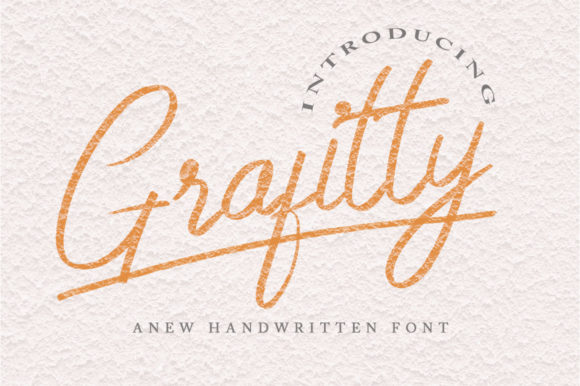 Grafitty: A Romantic Script Font for Modern Design