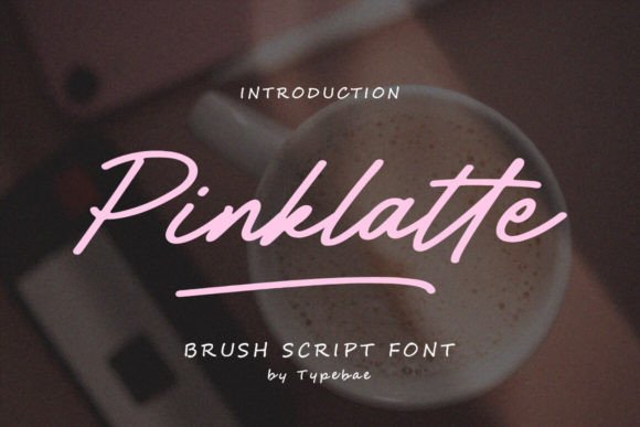 Pinklate: The Handwritten Brush Font with a Free-Spirited Soul