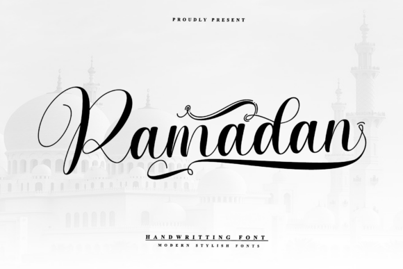 Ramadan: The Rhythmic Script for Elegant Branding