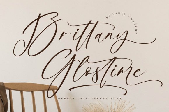 Unveiling the Elegance of the Brittany Glostime Font