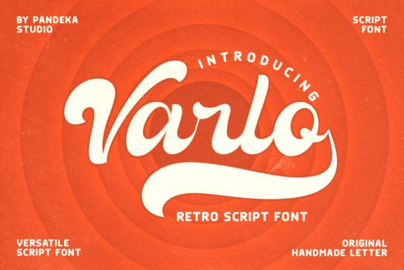 Varlo: A Bold Script with 80s and 90s Americana Soul